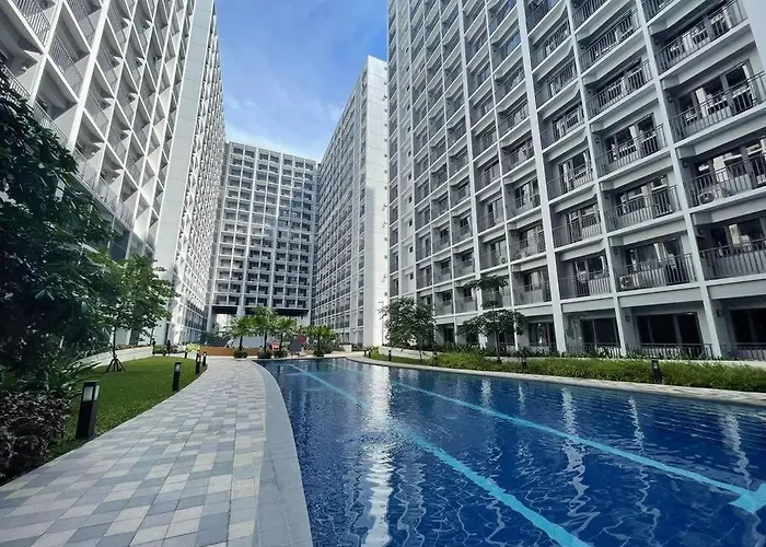 Fab Staycation @ Moa Complex - Fast Wifi + Netflix アパート マニラ市