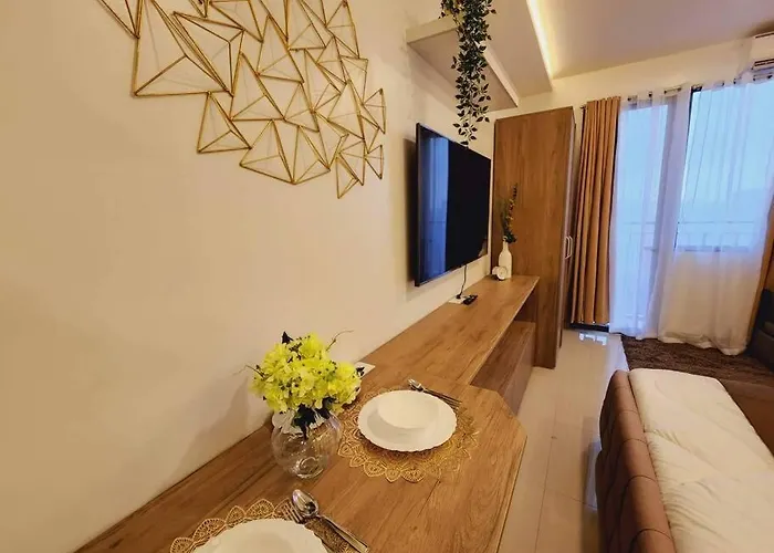 アパート Fab Staycation @ Moa Complex - Fast Wifi + Netflix マニラ市