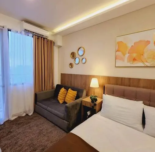 Fab Staycation @ Moa Complex - Fast Wifi + Netflix アパート *